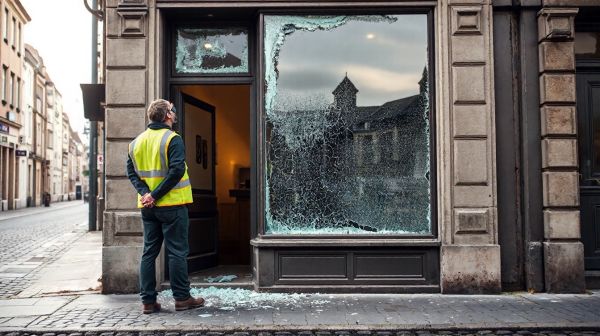 Dépannage vitrier à Liège : interventions d'urgence