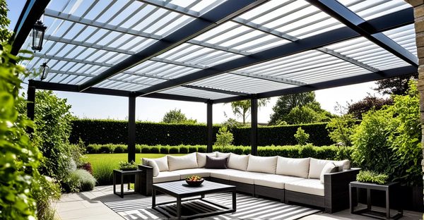 Les pergolas en aluminium : le confort contemporain de votre jardin